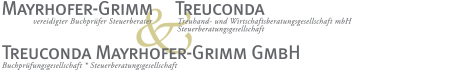 TREUCONDA Treuhand- und 
Wirtschaftsberatungsges. mbH
Steuerberatungsgesellschaft